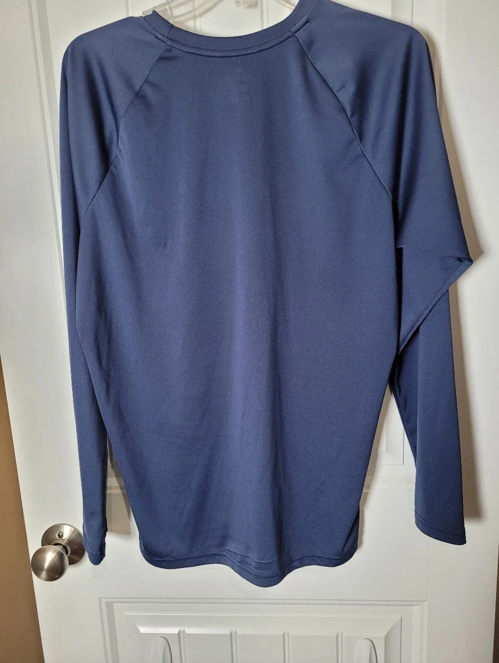 Nike Long Sleeve Hydroguard Training Swim Top - Navy UPF40t